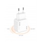 CARGADOR RÁPIDO PD3.0 USB-C 20W IDUSD D60B IDUSD 11520