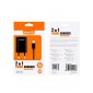 CARGADOR LIGHTNING 2 EN 1 NEGRO IDUSD 12846