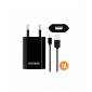 CARGADOR LIGHTNING 2 EN 1 NEGRO IDUSD 12846