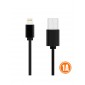 CARGADOR LIGHTNING 2 EN 1 NEGRO IDUSD 12846