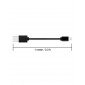 CARGADOR LIGHTNING 2 EN 1 NEGRO IDUSD 12846