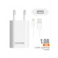 CARGADOR LIGHTNING | 2 EN 1 | BLANCO IDUSD 03976