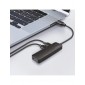 MINI HUB USB-C 3.0 5 EN 1 CON LECTOR DE TARJETAS | IDUSD K14A
