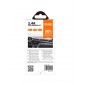 CARGADOR COCHE MICRO 2 PUERTOS USB 2.4A CON CABLE TIPO C 1.2M BLANCO | F23B