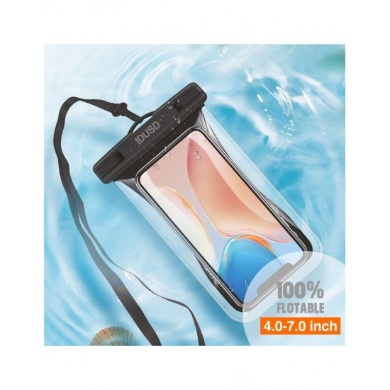 FUNDA DE PLAYA TPU 100% FLOTANTE COLOR NEGRO | IDUSD S14A