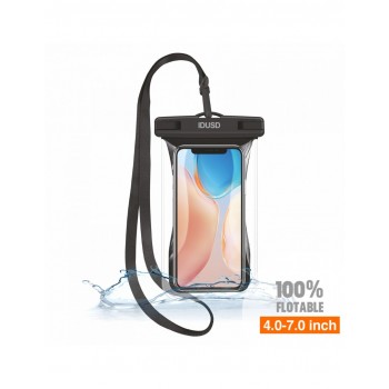 FUNDA DE PLAYA TPU 100% FLOTANTE COLOR NEGRO | IDUSD S14A