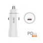 CARGADOR COCHE CARGA RAPIDA PD3.0 18W 3A USB-C | BLANCO IDUSD 13262