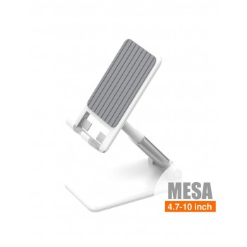 SOPORTE PLEGABLE DE MESA PARA SMARTPHONE COLOR BLANCO | G80B