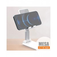 SOPORTE PLEGABLE DE MESA PARA SMARTPHONE COLOR BLANCO | G80B