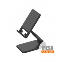 SOPORTE PLEGABLE DE MESA PARA SMARTPHONE COLOR NEGRO | G80A