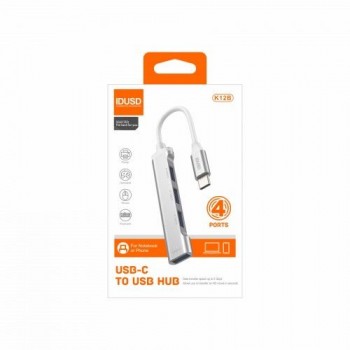 MINI HUB USB-C 3.0 4 EN 1 · IDUSD K12B
