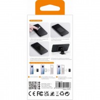 JUEGO DE 2 PLACAS DE METAL PARA ADAPTAR A SMARTPHONE A SOPORTE DE COCHE CON IMÁN | IDUSD G13A