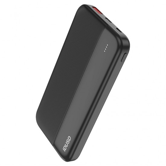 BATERIA EXTERNA POWERBANK 10000MAH PD+QC 20W CARGA RAPIDA IDUSD P02A IDUSD 13722