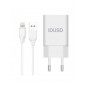 CARGADOR SMART CHARGER 5V 1.5A 7.5W + CABLE LIGHNTING IDUSD 10504