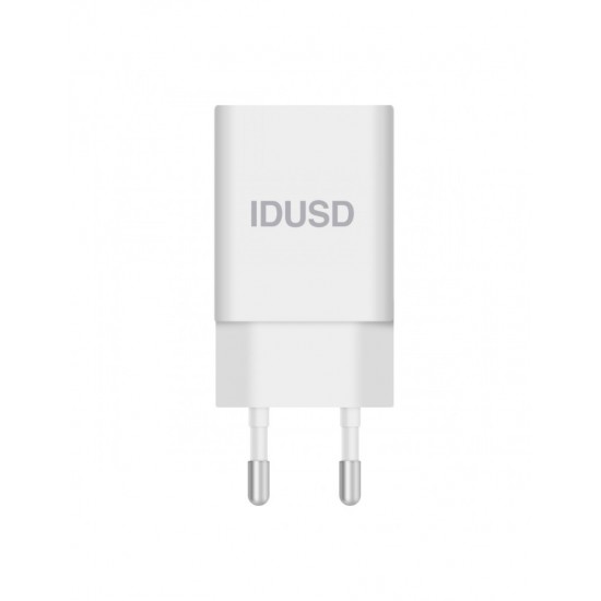 CARGADOR SMART CHARGER 1.5A 7.5W | BLANCO IDUSD 09342