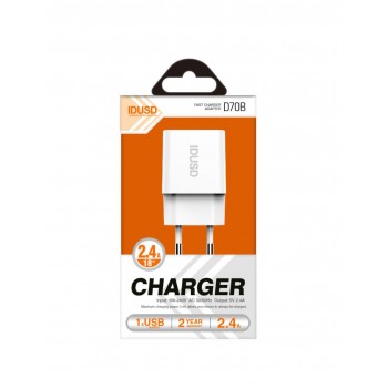 CARGADOR SMART CHARGER 5V 2.4A 12W | D70B