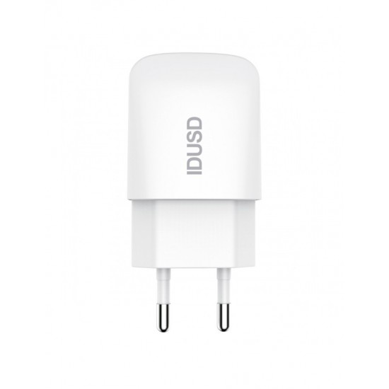 CARGADOR SMART CHARGER 2.1A 10W | BLANCO IDUSD 09344
