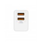 CARGADOR SMART CHARGER CON 2 PUERTOS USB 5V 2.4A + CABLE LIGHTNING | D42B IDUSD 10490