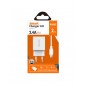 CARGADOR SMART CHARGER 2-USB 2.4A 12W + TURBO CABLE MICRO USB 1.2M | BLANCO IDUSD 09364