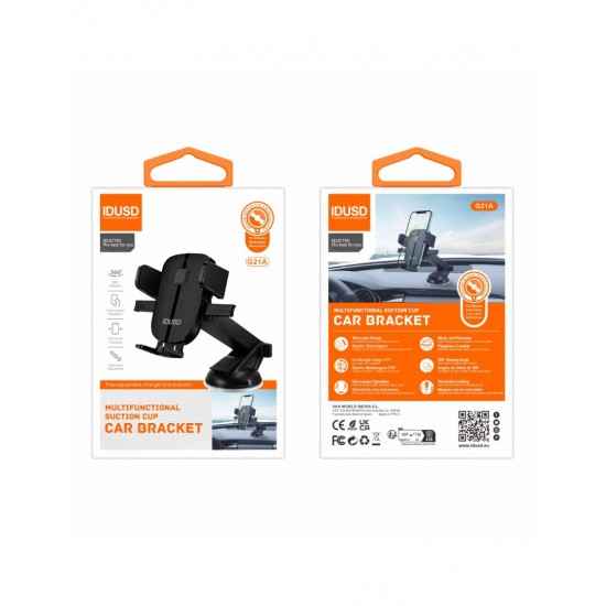 SOPORTE DE VENTOSA PARA COCHE ONE HAND | IDUSD G21A