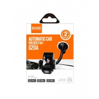 SOPORTE DE COCHE UNIVERSAL AUTOMÁTICO PARA DISPOSITIVOS DE 3.5