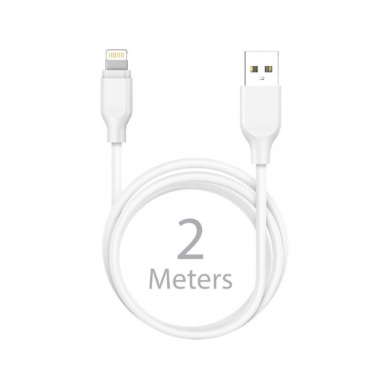 TURBO CABLE LIGHTNING 2M 2.4A BLANCO IDUSD C42B IDUSD 10302