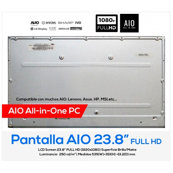 PANTALLA 23.8 INNOLUX M238HCA-L3B REV. C4