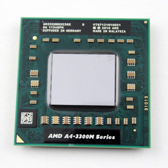 PROCESADOR AMD A4-3300M DUAL CORE 1.9/2.5GHz 2MB SOCKET FS1 PORTATIL INTEL 08824
