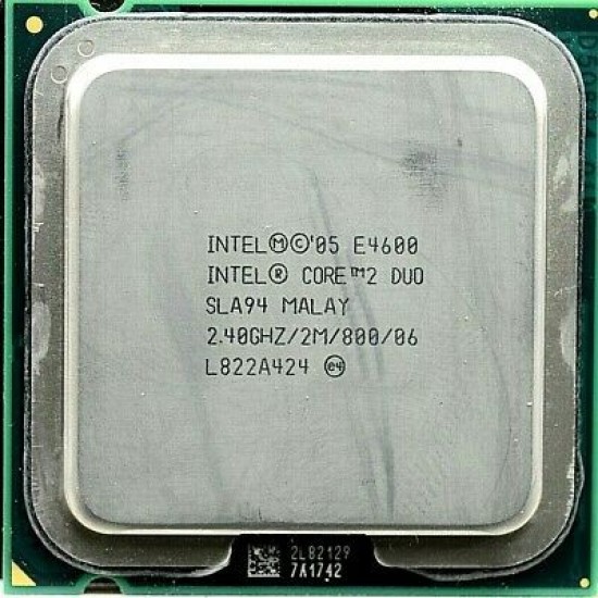 PROCESADOR INTEL CORE 2 DUO E4600 2.40Ghz | SLA94 INTEL 13534