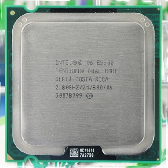 PROCESADOR INTEL PENTIUM E5500 2.8Ghz | SLGTJ INTEL 13538