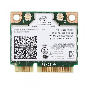 TARJETA WIRELESS AC 7260 7260HMW BT  | 710661–001 756753–001 784639–005