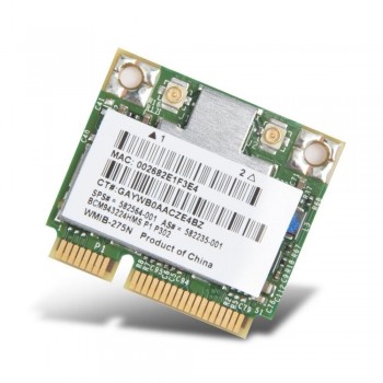 TARJETA WIRELESS BROADCOM BCM943224HMS 802.11ABGN | 582564-001