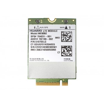 TARJETA 4G WWAN HUAWEI ME906E NGFF LTE/HSPA + FDD + GPRS | 704031-001 740011-005 790198-001 842922-003