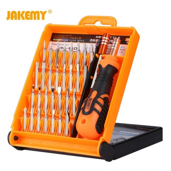 JUEGO DE DESTORNILLADOR 33 EN 1 ( HEX TORX MINI STAR ) JAKEMY JM-8101 JAKEMY 09470