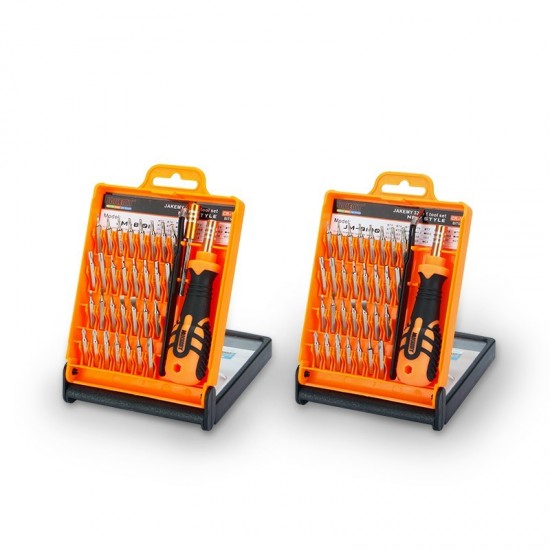 JUEGO DE DESTORNILLADOR 33 EN 1 ( HEX TORX MINI STAR ) JAKEMY JM-8101 JAKEMY 09470