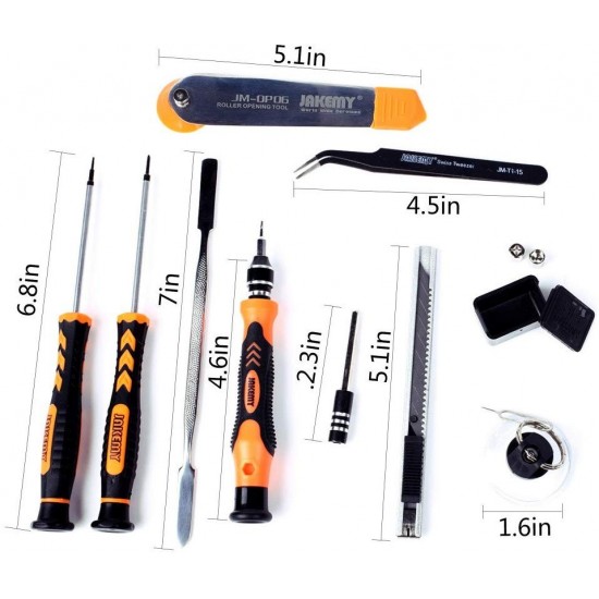 MALETA DE HERRAMIENTAS 43 EN 1 JAKEMY JM-8139 JAKEMY 03289