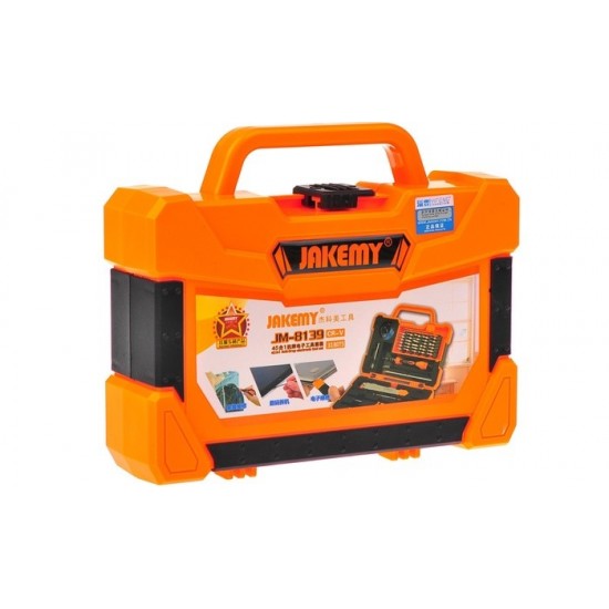 MALETA DE HERRAMIENTAS 43 EN 1 JAKEMY JM-8139 JAKEMY 03289