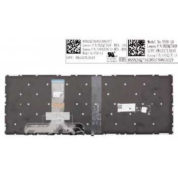 TECLADO PORTATIL LATINO LENOVO LEGION Y540-15IRH Y740-17IRH SERIES NEGRO SIN MARCO RETROILUMINADO | LA V160420JK1-SN20Q73418