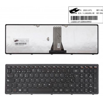 TECLADO ESPAÑOL LENOVO IDEAPAD Z510 SERIES | NEGRO CON MARCO NEGRO