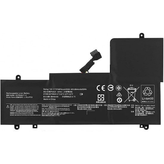 BATERIA LENOVO YOGA 710-14IKB 710-15IKB 710-15ISK SERIES 7.6V/6800mAh | L15M4PC2 LENOVO 34178