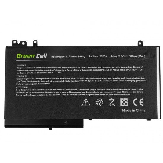 BATERIA DELL COMPATIBLE LATITUDE E5250 SERIES | RYXXH 0PYWG 0RYXXH 05TFCY 09P402 DELL 10576