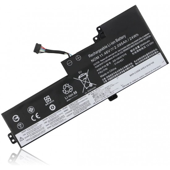 BATERIA INTERNA LENOVO COMPATIBLE THINKPAD T470 T480 A475 A485 SERIES | 01AV421 11.4V · 2000MAH