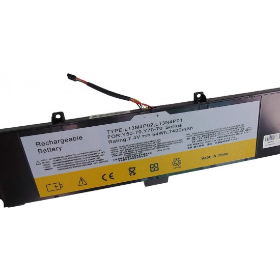 BATERIA LENOVO COMPATIBLE Y50-70 Y50-80 Y50-70 Y70-70 TOUCH SERIES | L13M4P02 L13N4P01 5B10K10190 LENOVO 10538