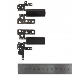 PAR DE BISAGRAS LENOVO YOGA 710-14IKB 710-14ISK SERIES | COLOR NEGRO