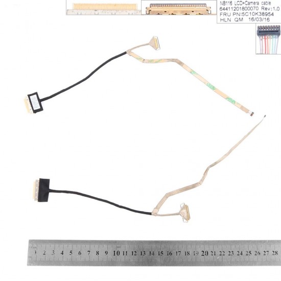 CABLE DE PANTALLA LENOVO IDEAPAD 100S-11IBY 100s-11 SERIES | 64411201800070 5C10K38954 LENOVO 10102