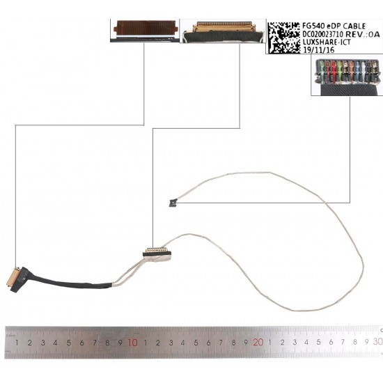 CABLE FLEX DE PANTALLA LENOVO IDEAPAD L340-15 L340-15API L340-15IGM L340-17IRH L340-17IWL SERIES | DC020023700 DC020023800 81M0S00000 LENOVO 13390