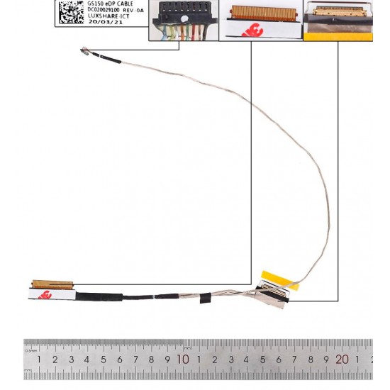 CABLE FLEX DE PANTALLA IDEAPAD 3 CB-11IGL05 SERIES | DC020029100 DC020029110 LENOVO 13050