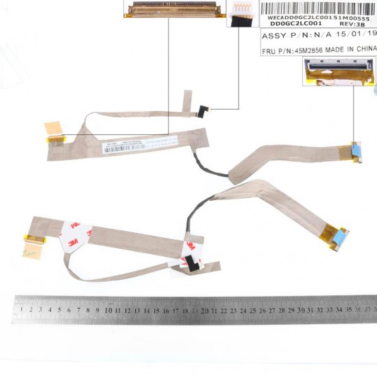 CABLE DE PANTALLA LENOVO THINKPAD SL410 SL410K L412 SERIES | DD0GC2LCOO1 45M2856 LENOVO 10082
