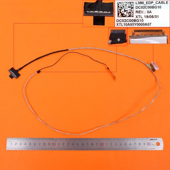CABLE DE PANTALLA LENOVO THINKPAD L580 SERIES | 01LW233 DC02C00BG10 LENOVO 10090