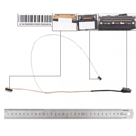 CABLE FLEX DE PANTALLA MSI GE63 GP63 GL63 MS16P1 SERIES | K1N-3040080-H39 MSI 13066